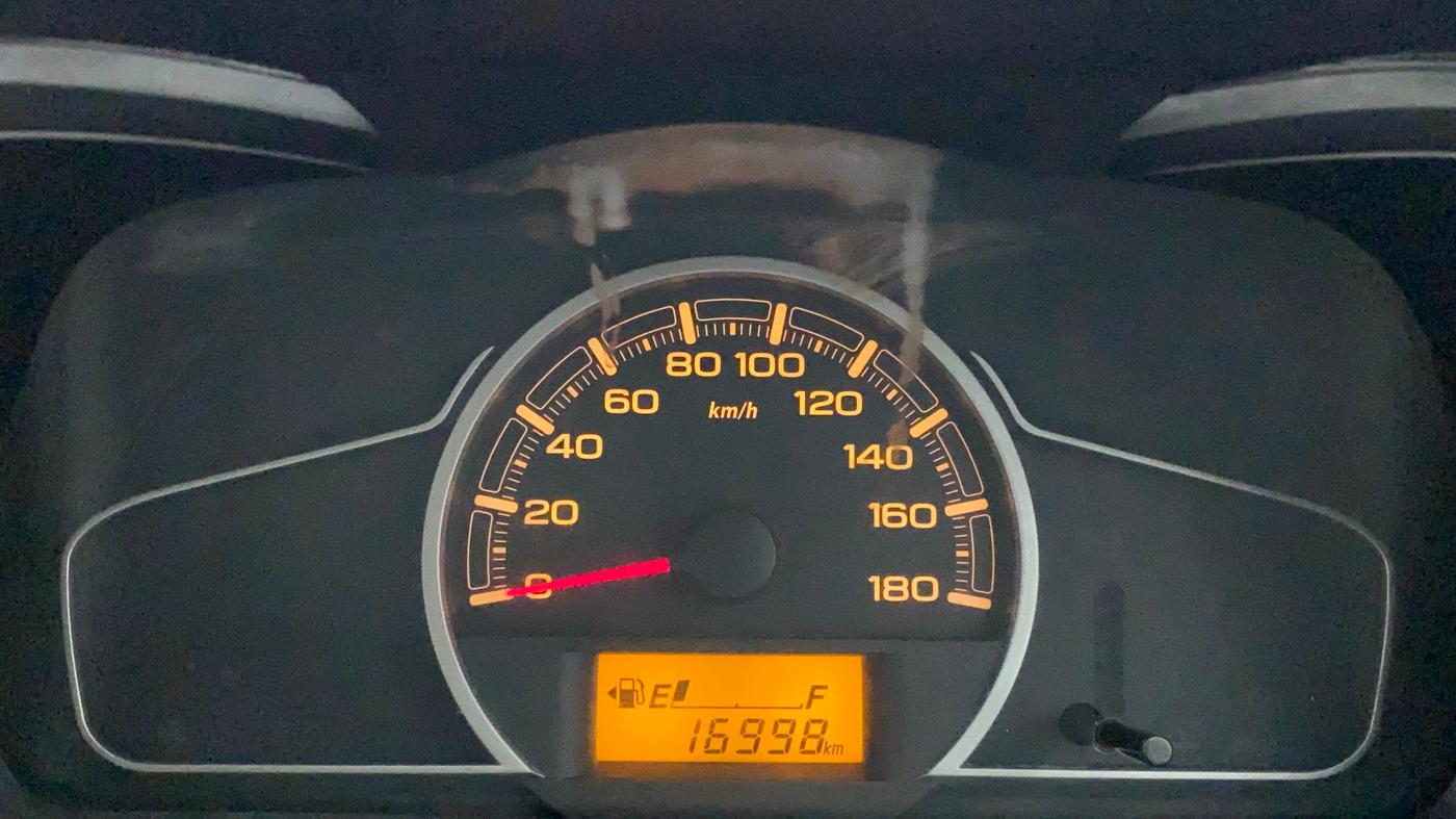 2020 Maruti Alto VXI, Petrol, Manual, 16,998 km, Odometer Image