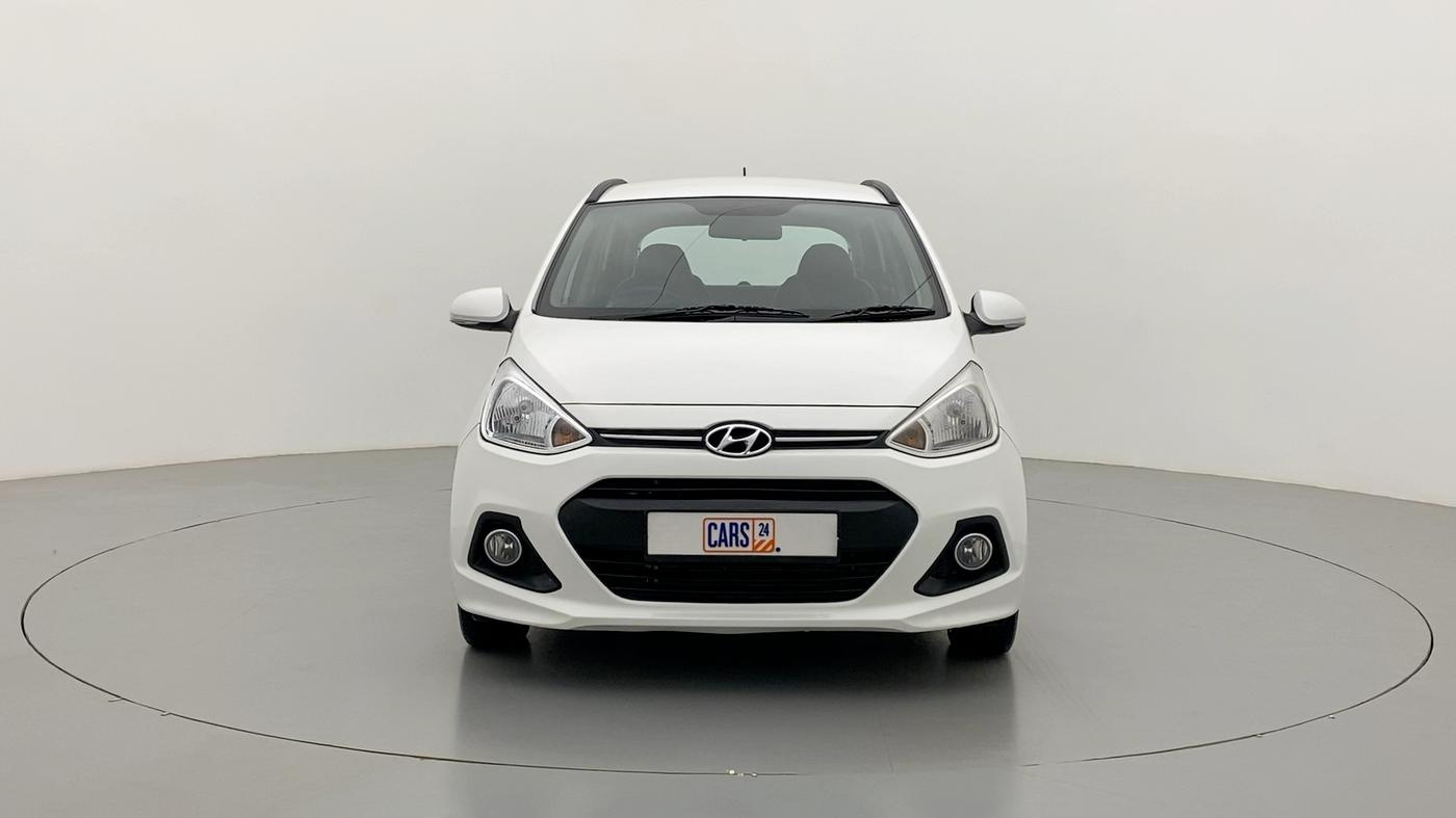 2015 Hyundai Grand i10 SPORTZ 1.2 KAPPA VTVT, Petrol, Manual, 1,45,534 km, Front View
