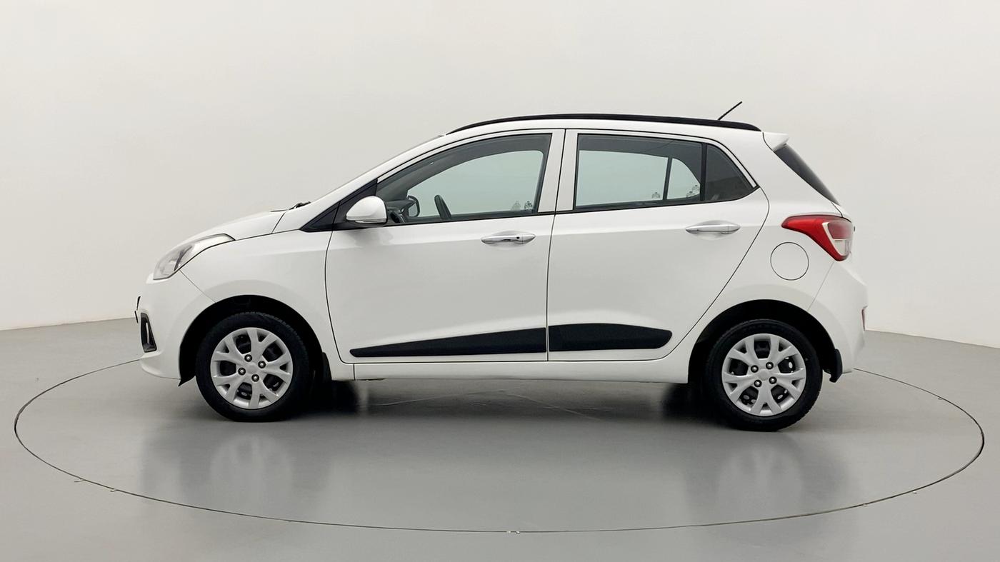 2015 Hyundai Grand i10 SPORTZ 1.2 KAPPA VTVT, Petrol, Manual, 1,45,534 km, Left Side View