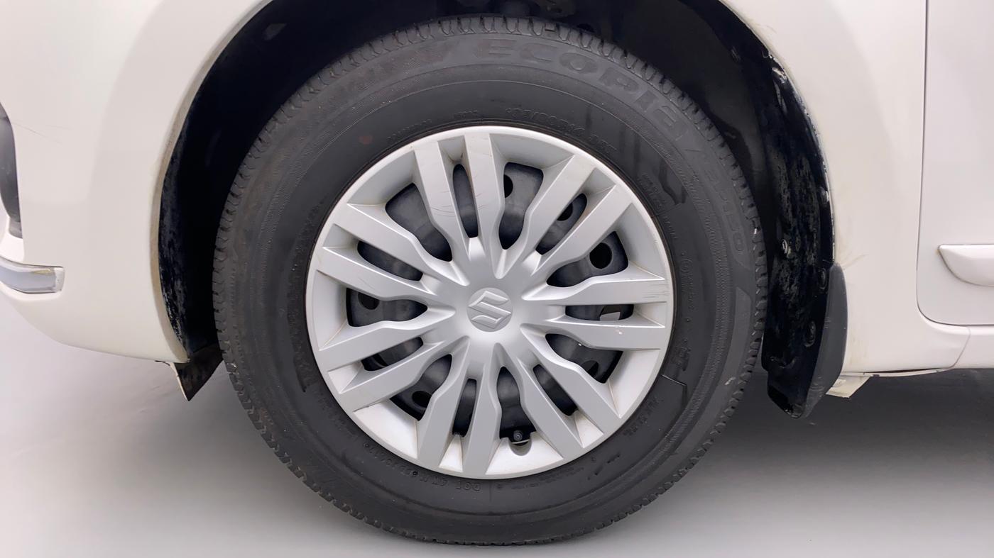2017 Maruti Dzire VXI, Petrol, Manual, 39,213 km, Left Front Wheel