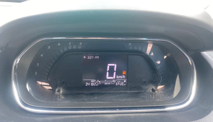 2023 Tata Tiago XT PETROL, Petrol, Manual, 34,178 km, Odometer Image