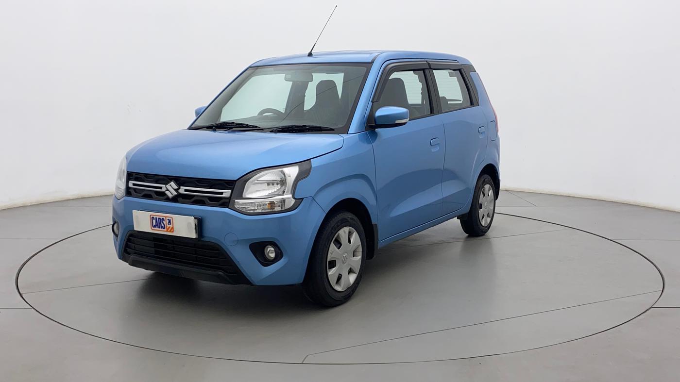 2019 Maruti New Wagon-R ZXI 1.2, Petrol, Manual, 29,420 km, Left Front Diagonal