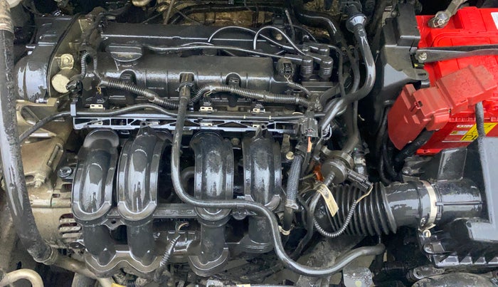 2016 Ford Figo Aspire TITANIUM 1.2 PETROL, Petrol, Manual, 80,896 km, Engine View