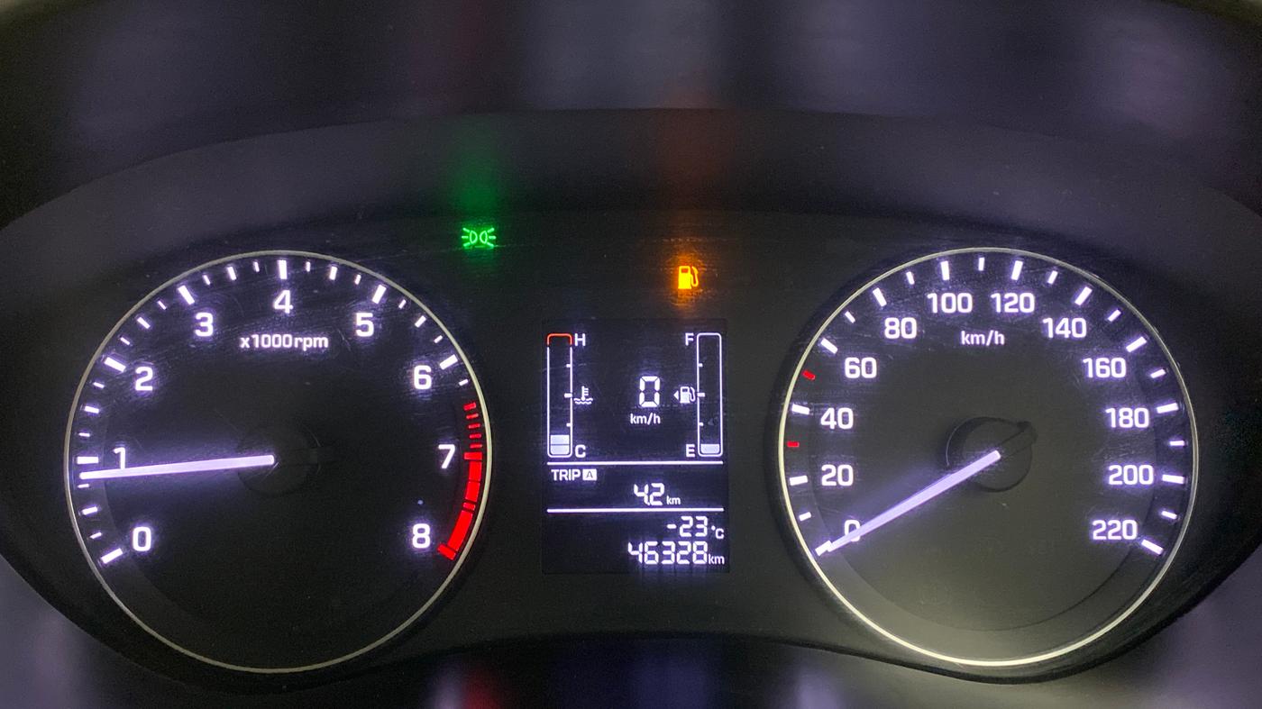 2015 Hyundai Elite i20 MAGNA 1.2, Petrol, Manual, 46,548 km, Odometer Image