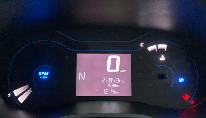 2020 Renault Kwid CLIMBER 1.0 AMT (O), Petrol, Automatic, 25,218 km, Odometer Image