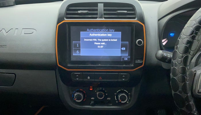 2020 Renault Kwid CLIMBER 1.0 AMT (O), Petrol, Automatic, 25,218 km, Air Conditioner