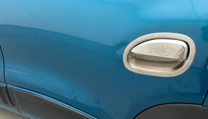 2020 Renault Kwid CLIMBER 1.0 AMT (O), Petrol, Automatic, 25,218 km, Rear left door - Slightly dented