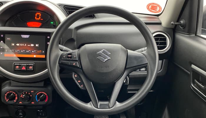 2021 Maruti S PRESSO VXI PLUS AGS, Petrol, Automatic, 1,082 km, Steering Wheel Close Up