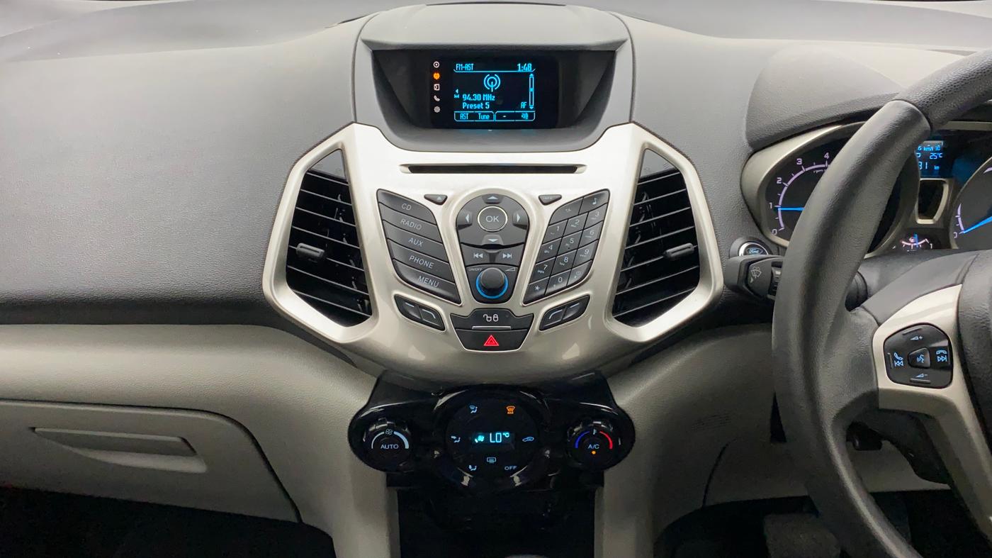 2016 Ford Ecosport TITANIUM 1.5L PETROL AT, Petrol, Automatic, 43,791 km, Air Conditioner