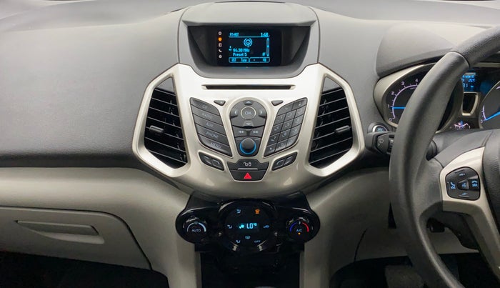 2016 Ford Ecosport TITANIUM 1.5L PETROL AT, Petrol, Automatic, 43,791 km, Air Conditioner