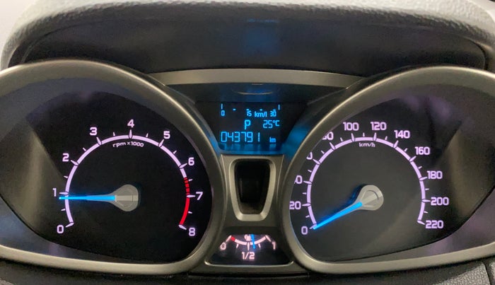 2016 Ford Ecosport TITANIUM 1.5L PETROL AT, Petrol, Automatic, 43,791 km, Odometer Image