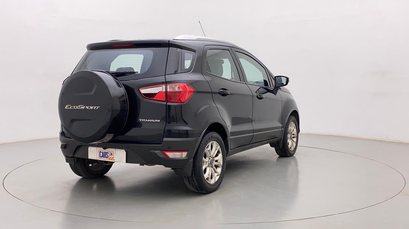 2016 Ford Ecosport TITANIUM 1.5L PETROL AT, Petrol, Automatic, 43,791 km, Right Back Diagonal