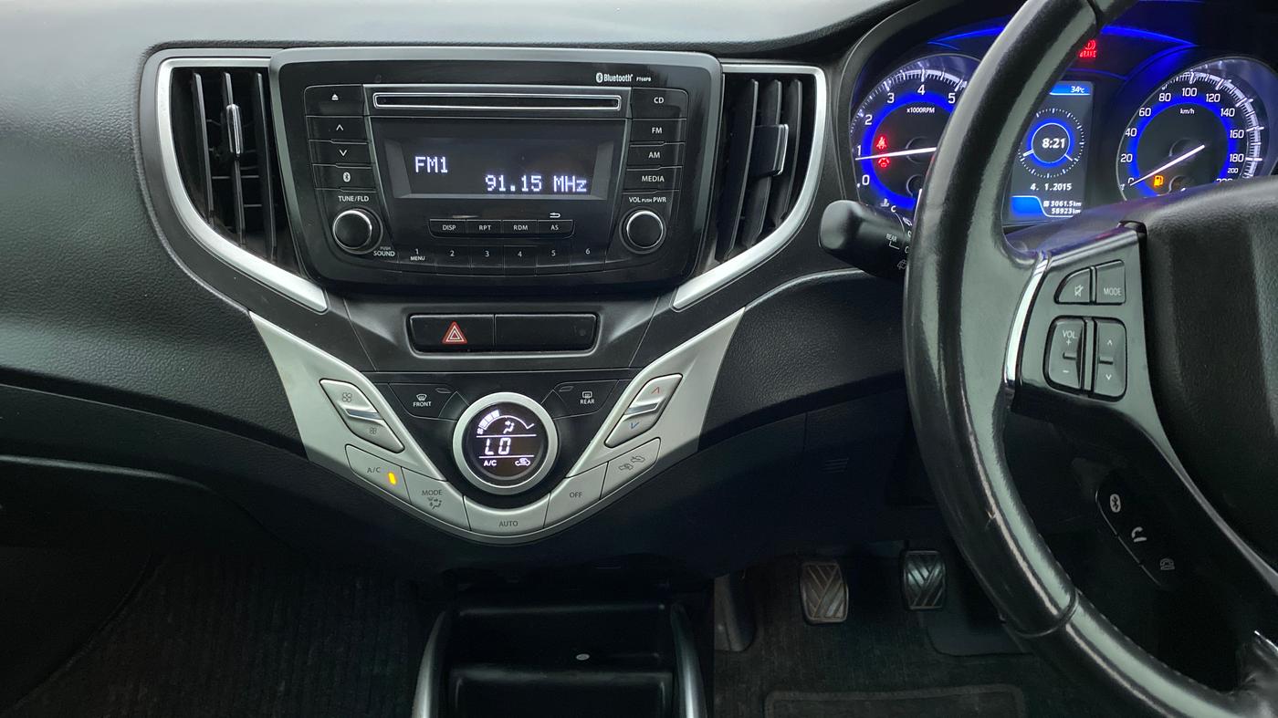 2015 Maruti Baleno ZETA 1.2 K12, Petrol, Manual, 59,379 km, Air Conditioner