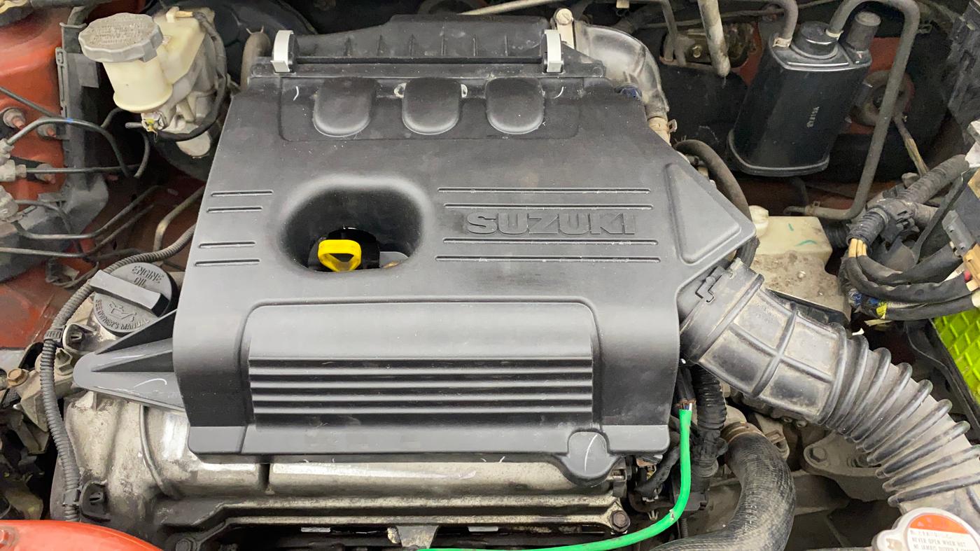 2015 Maruti Celerio VXI AMT, Petrol, Automatic, 99,330 km, Engine View