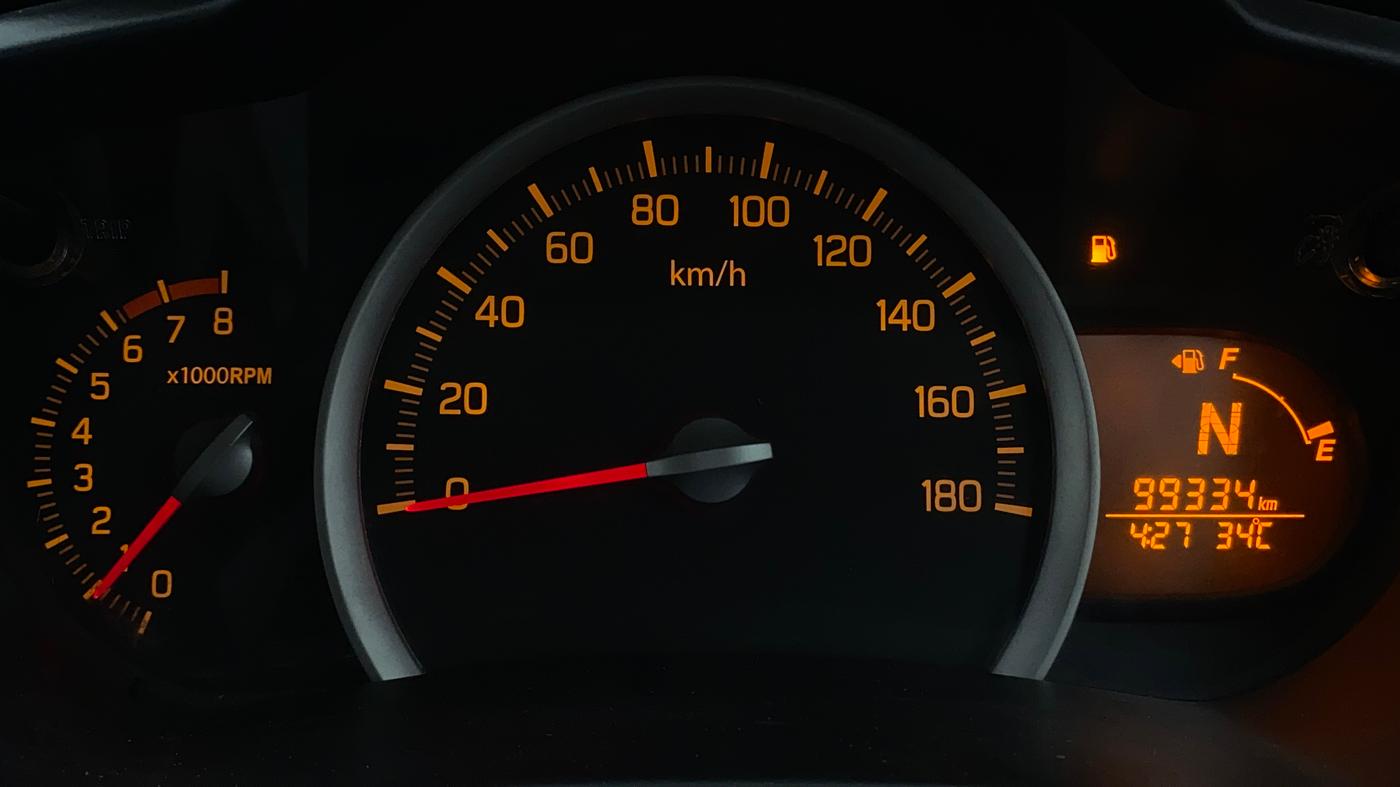 2015 Maruti Celerio VXI AMT, Petrol, Automatic, 99,330 km, Odometer Image