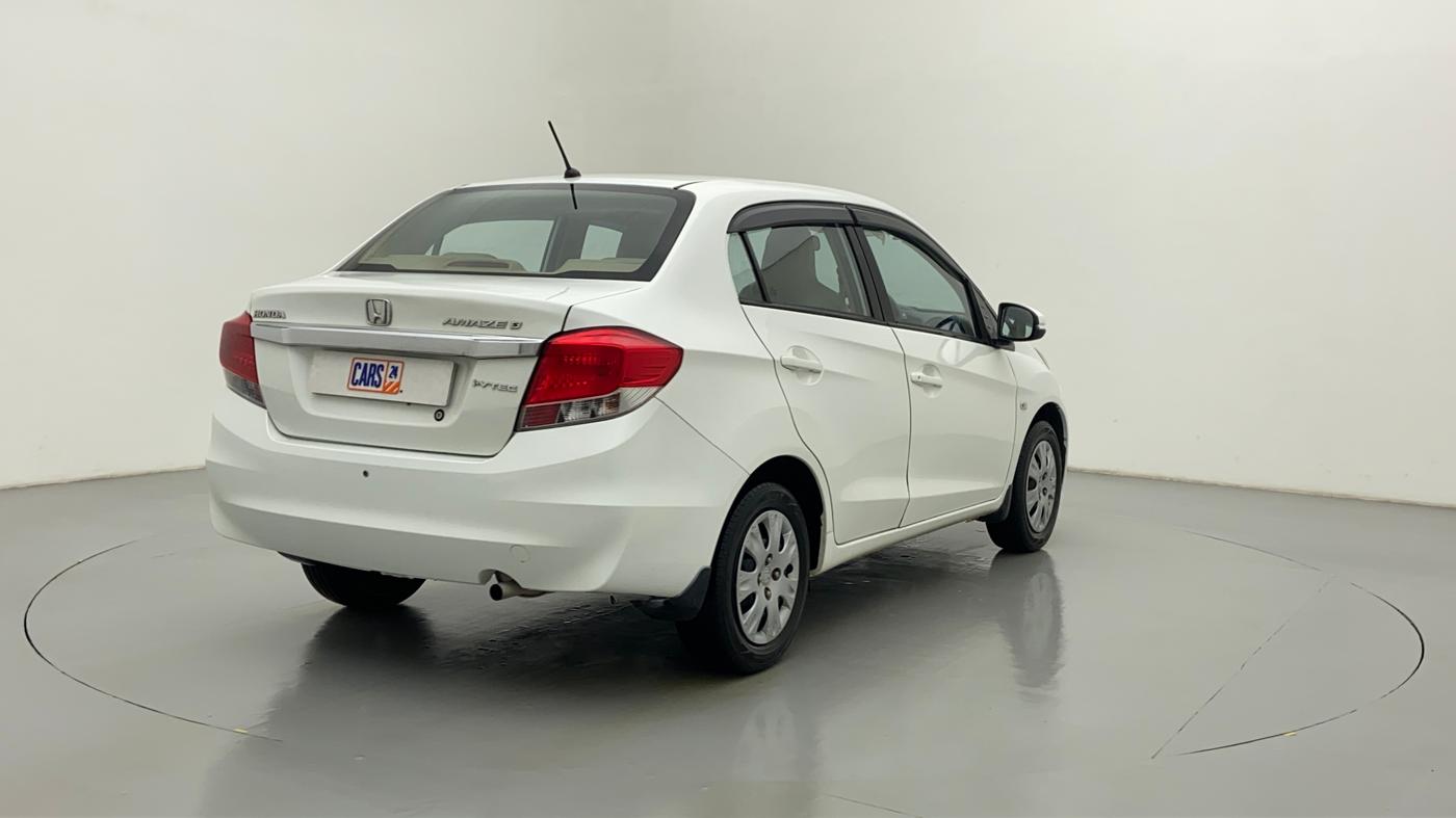 2015 Honda Amaze 1.2 SMT I VTEC, Petrol, Manual, 51,214 km, Right Back Diagonal