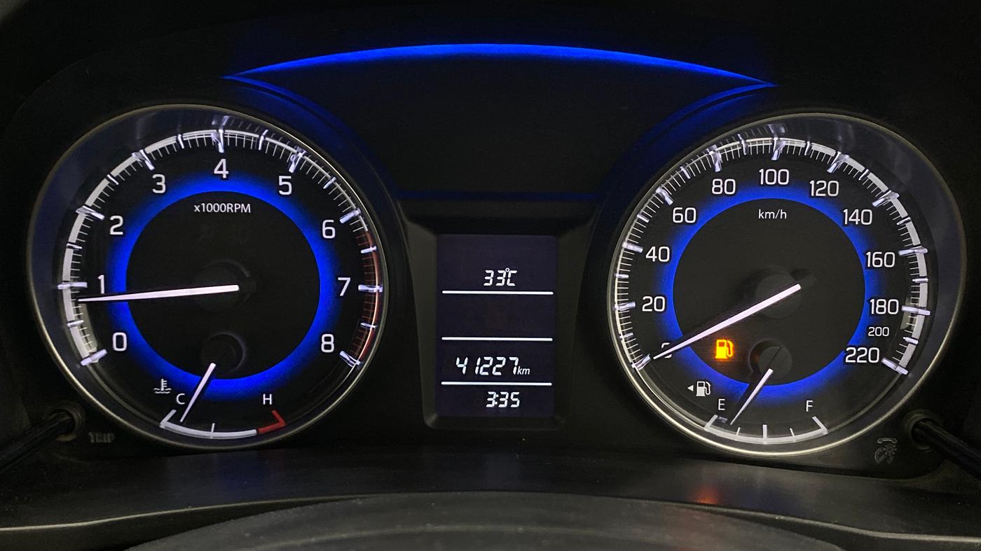 2017 Maruti Baleno DELTA PETROL 1.2, Petrol, Manual, 41,197 km, Odometer Image