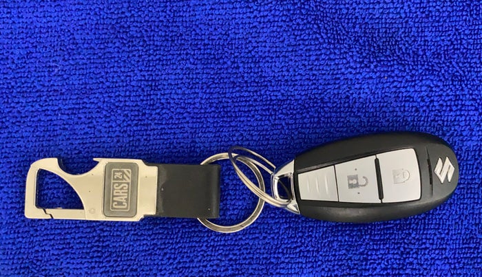 2022 Maruti Vitara Brezza ZXI PLUS AT SHVS, Petrol, Automatic, 2,370 km, Key Close Up