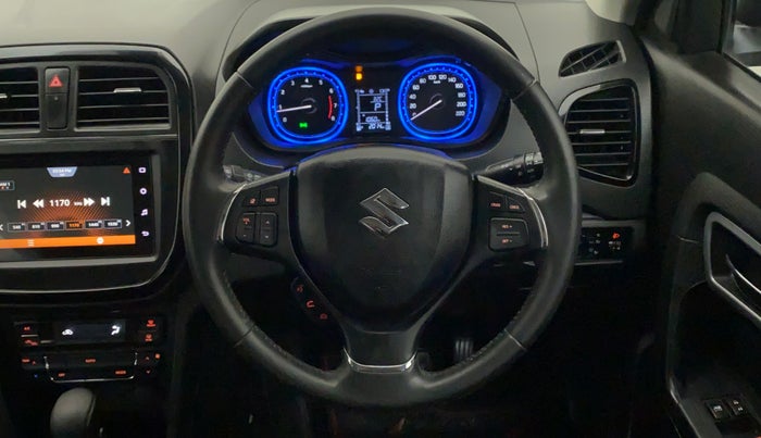 2022 Maruti Vitara Brezza ZXI PLUS AT SHVS, Petrol, Automatic, 2,370 km, Steering Wheel Close Up