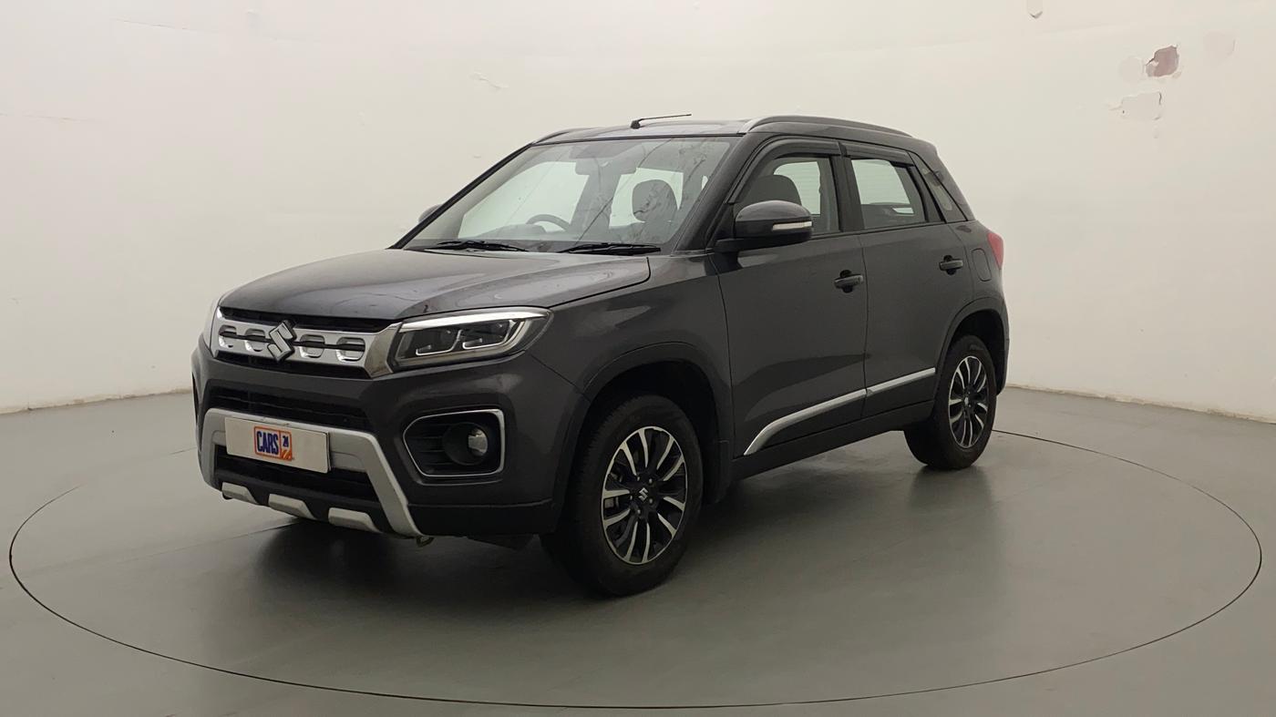 2022 Maruti Vitara Brezza ZXI PLUS AT SHVS, Petrol, Automatic, 2,370 km, Left Front Diagonal