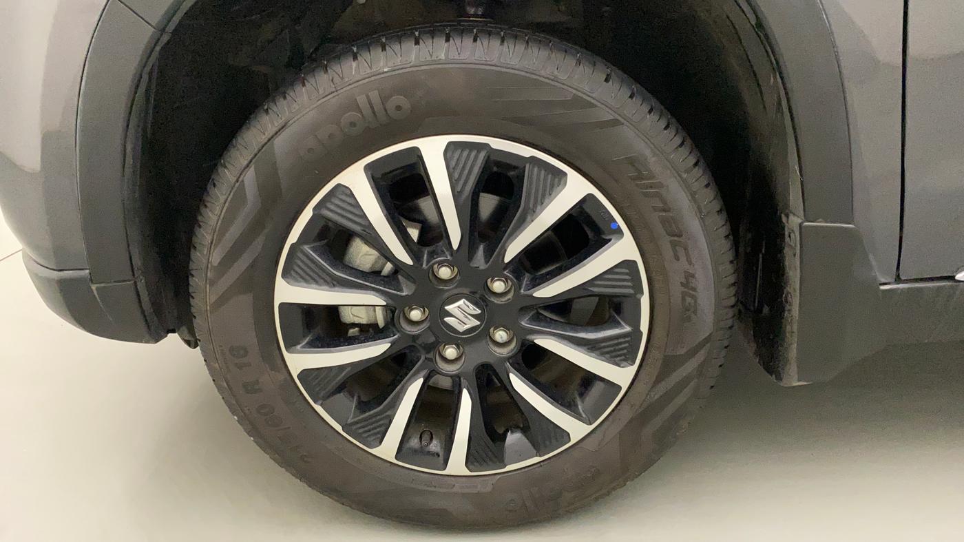 2022 Maruti Vitara Brezza ZXI PLUS AT SHVS, Petrol, Automatic, 2,370 km, Left Front Wheel