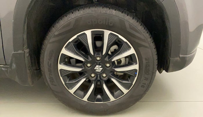 2022 Maruti Vitara Brezza ZXI PLUS AT SHVS, Petrol, Automatic, 2,370 km, Right Front Wheel