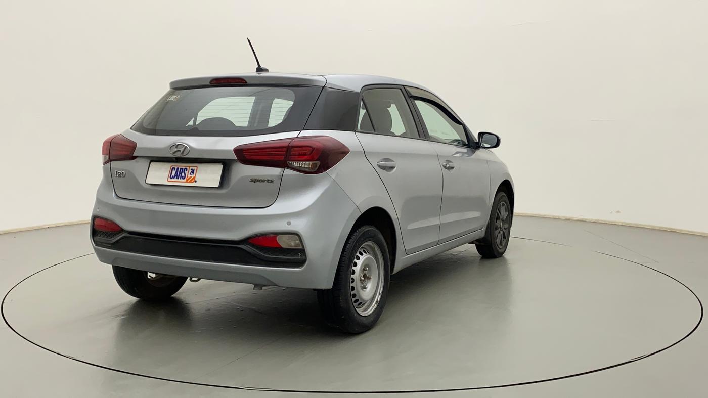 2020 Hyundai Elite i20 SPORTZ PLUS 1.2, CNG, Manual, 75,324 km, Right Back Diagonal