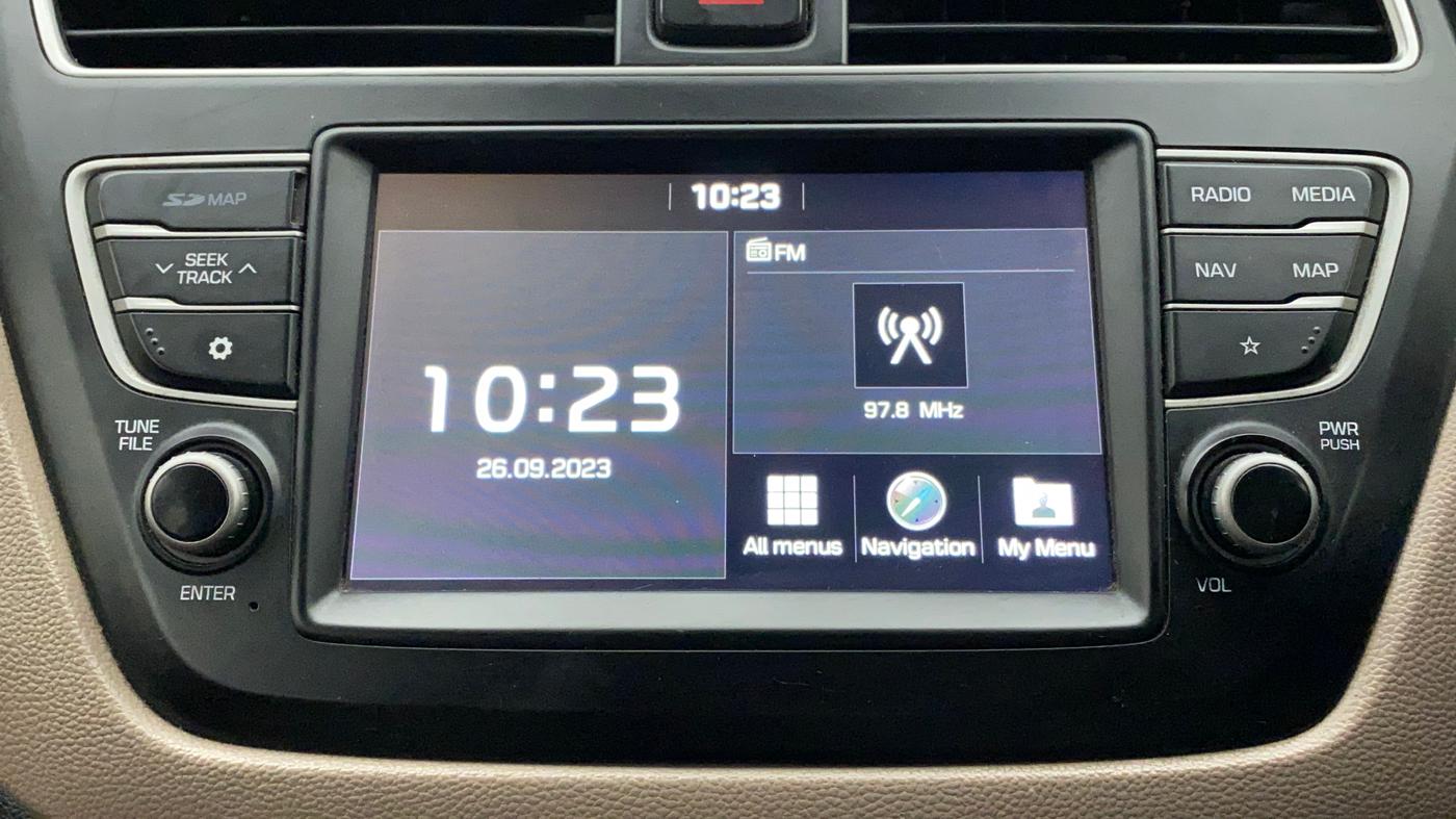 2020 Hyundai Elite i20 SPORTZ PLUS 1.2, CNG, Manual, 75,324 km, Infotainment System