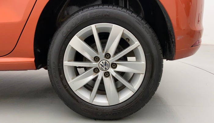 2016 Volkswagen Polo HIGHLINE1.2L PETROL, Petrol, Manual, 71,712 km, Left Rear Wheel