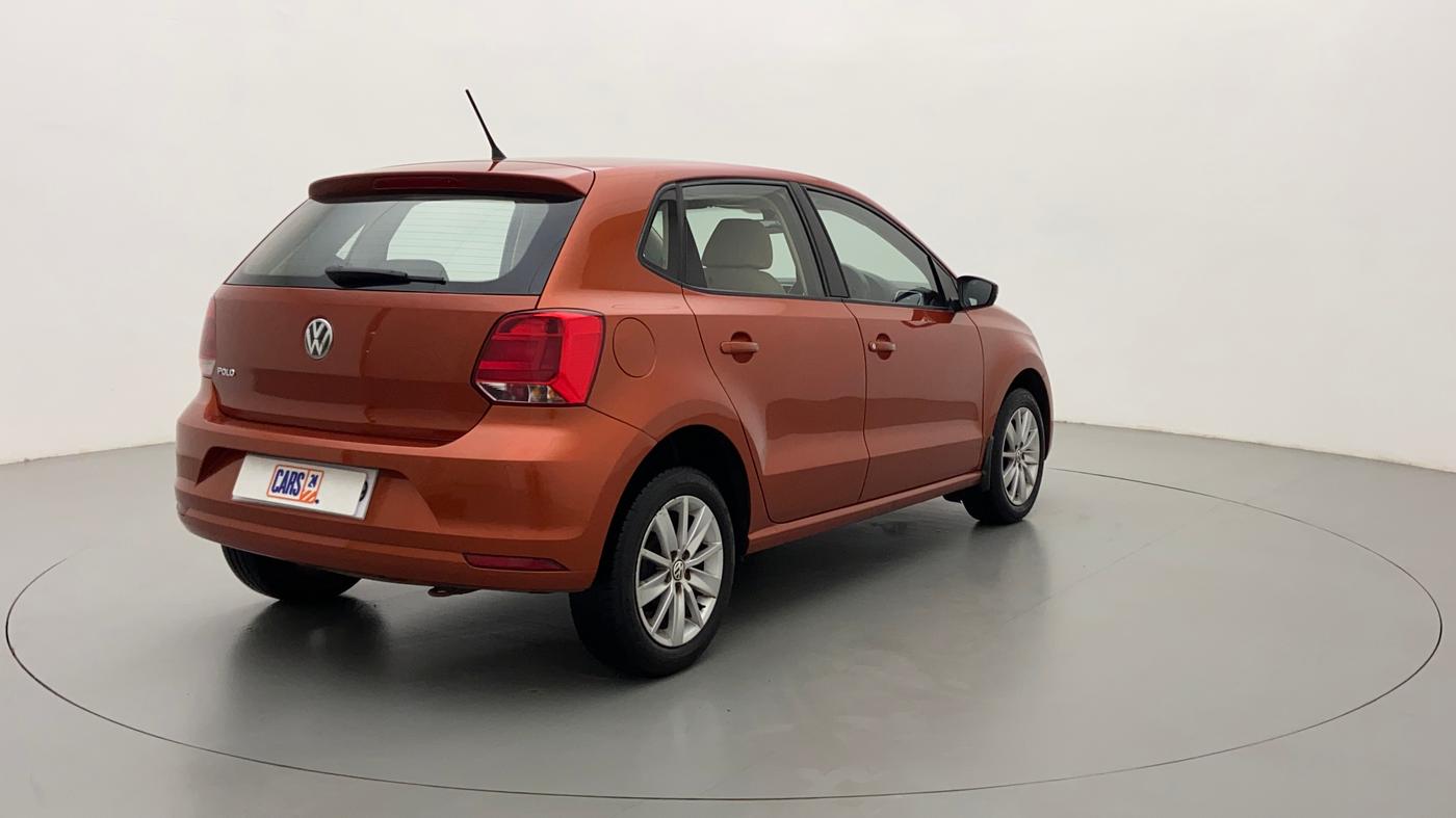 2016 Volkswagen Polo HIGHLINE1.2L PETROL, Petrol, Manual, 71,712 km, Right Back Diagonal