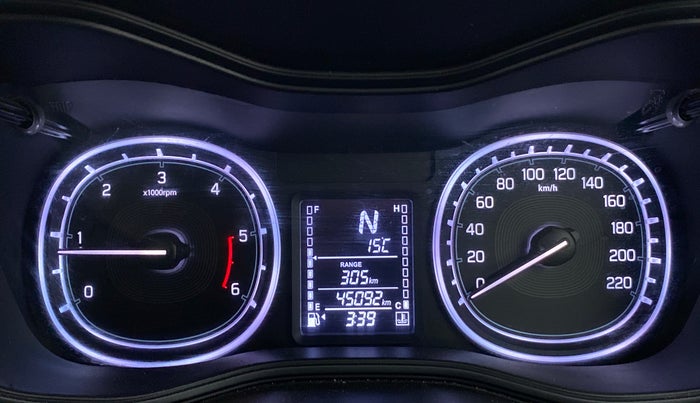2018 Maruti Vitara Brezza ZDI+ DUAL TONE AMT, Diesel, Automatic, 45,384 km, Odometer Image