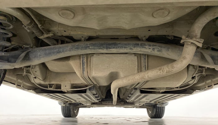 2018 Maruti Vitara Brezza ZDI+ DUAL TONE AMT, Diesel, Automatic, 45,384 km, Rear Underbody