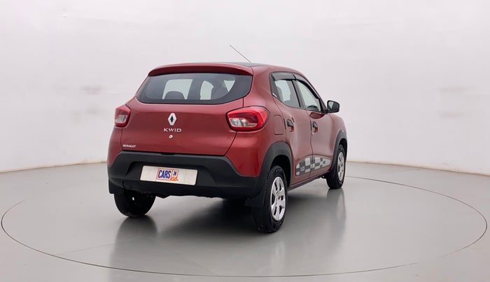 2016 Renault Kwid RXT 1.0 AMT (O), Petrol, Automatic, 44,929 km, Right Back Diagonal