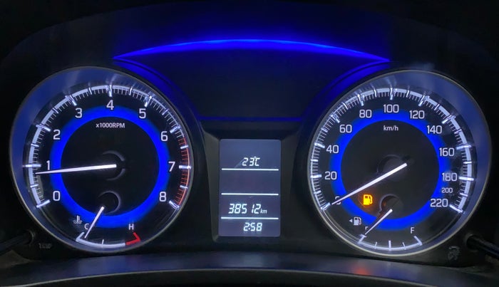 2021 Maruti Baleno DELTA PETROL 1.2, Petrol, Manual, 38,512 km, Odometer Image