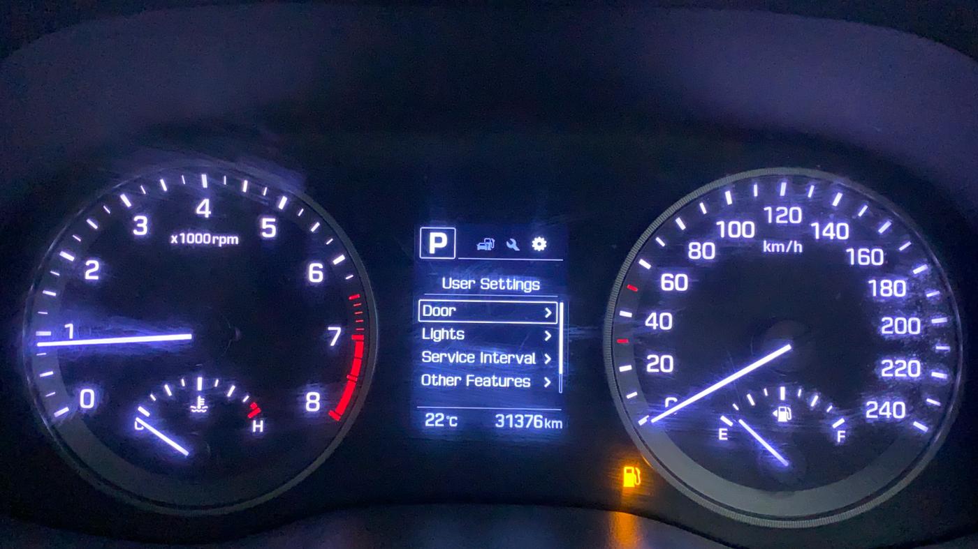 2016 Hyundai Tucson 2WD AT GL PETROL , Petrol, Automatic, 34,725 km, Odometer Image