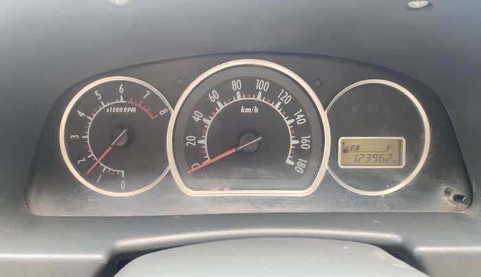 2013 Maruti Alto K10 VXI, Petrol, Manual, 1,23,960 km, Odometer Image