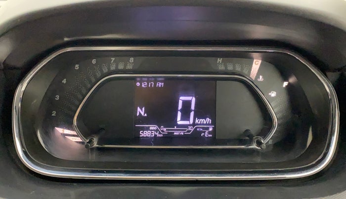 2022 Tata Tiago XZA PLUS PETROL, Petrol, Automatic, 58,822 km, Odometer Image