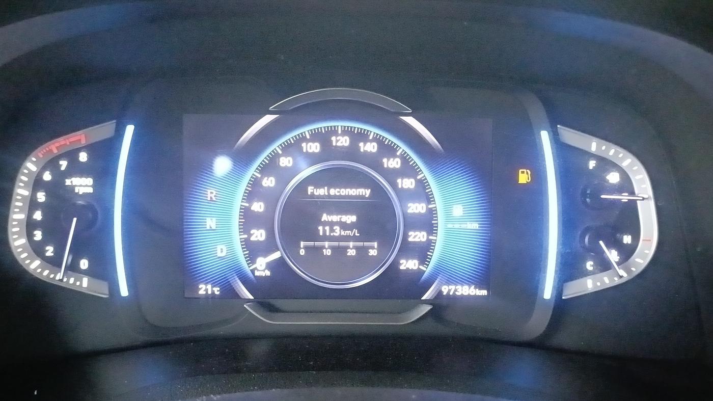2021 Hyundai Creta SX (O) 1.4 TURBO DCT, Petrol, Automatic, 97,391 km, Odometer Image