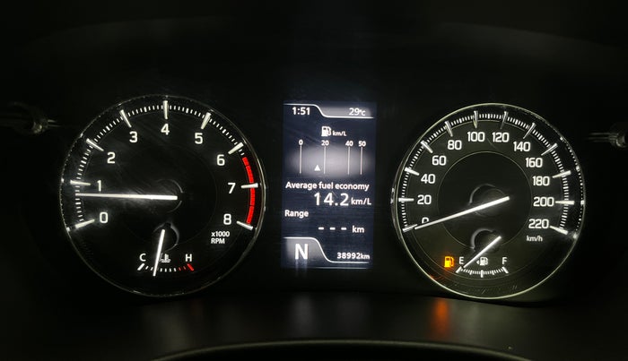 2022 Maruti Baleno ALPHA 1.2 AGS, Petrol, Automatic, 38,945 km, Odometer Image