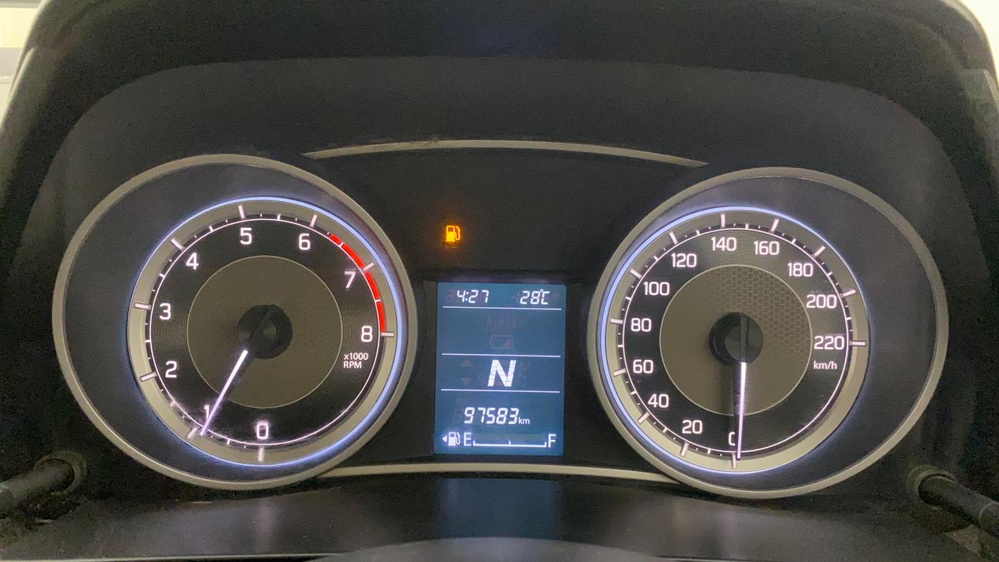 2019 Maruti Dzire ZXI AMT, Petrol, Automatic, 97,583 km, Odometer Image