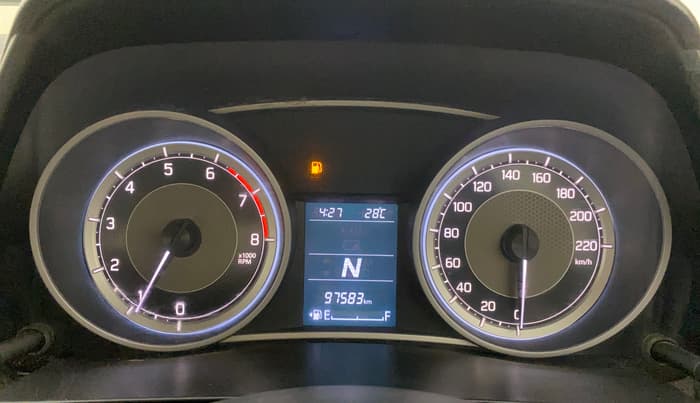 2019 Maruti Dzire ZXI AMT, Petrol, Automatic, 97,583 km, Odometer Image