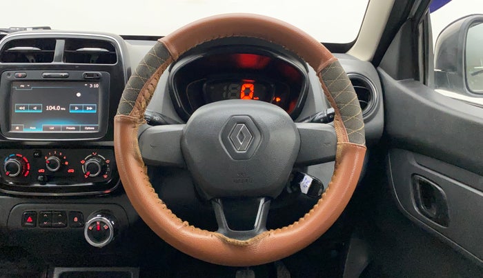 2016 Renault Kwid RXT 1.0 AMT, Petrol, Automatic, 42,928 km, Steering Wheel Close Up