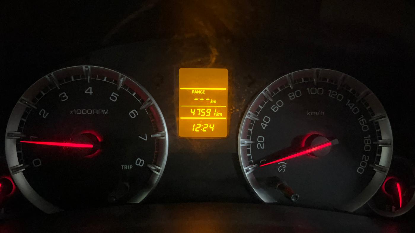 2014 Maruti Swift Dzire VXI, Petrol, Manual, 47,641 km, Odometer Image