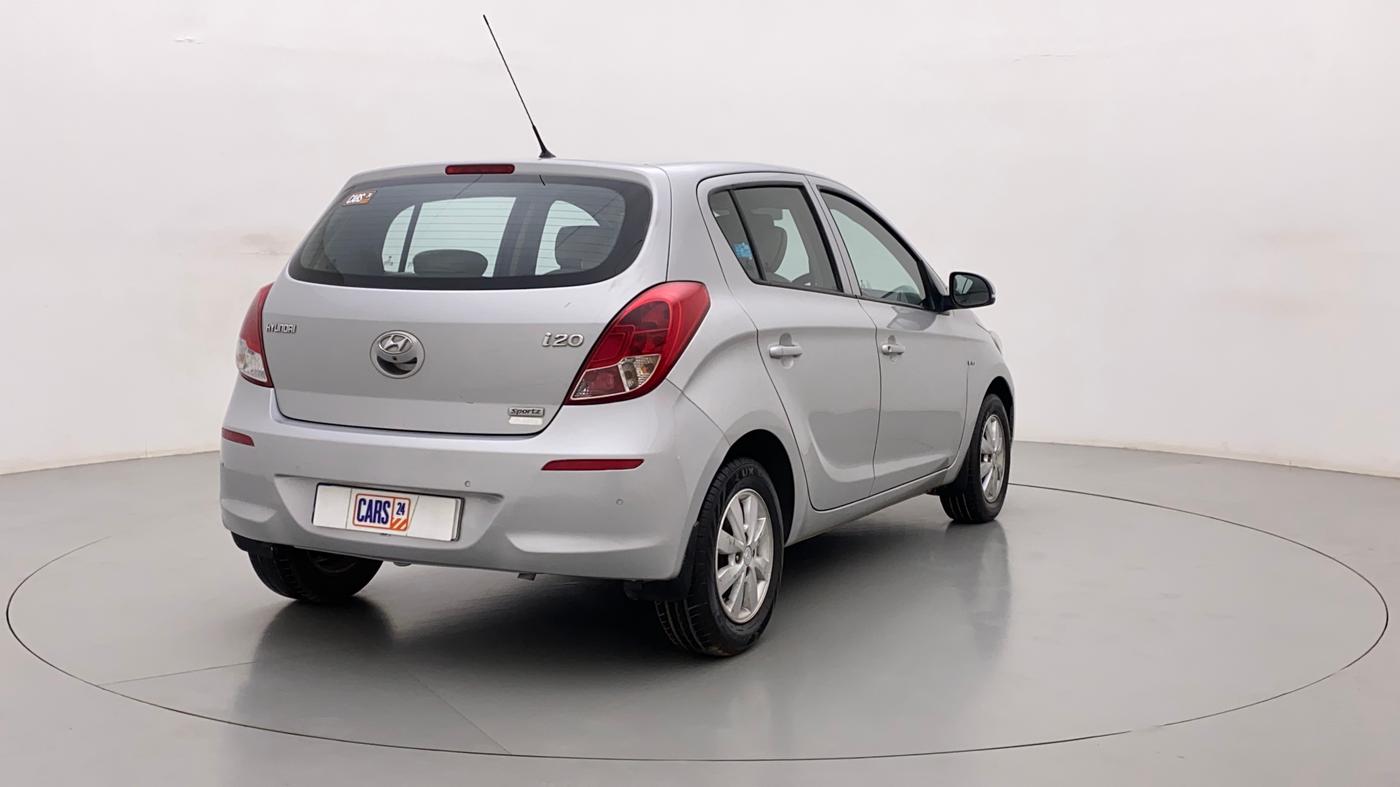 2014 Hyundai i20 SPORTZ 1.2, Petrol, Manual, 65,562 km, Right Back Diagonal