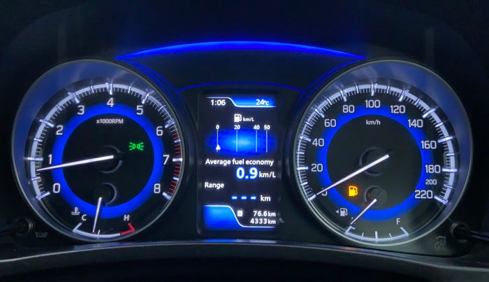 2019 Maruti Baleno ALPHA 1.2 K12, Petrol, Manual, 4,459 km, Odometer View
