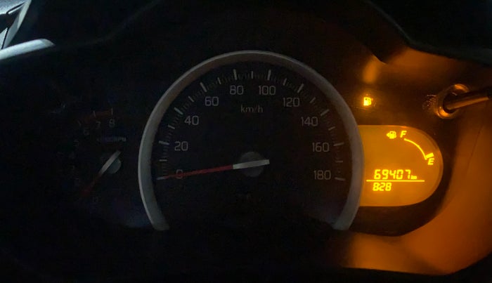 2017 Maruti Celerio ZXI, Petrol, Manual, 69,455 km, Odometer Image