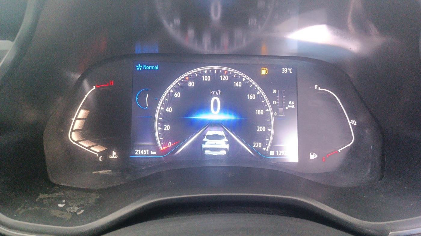 2023 Renault Kiger RXZ MT, Petrol, Manual, 21,450 km, Odometer Image