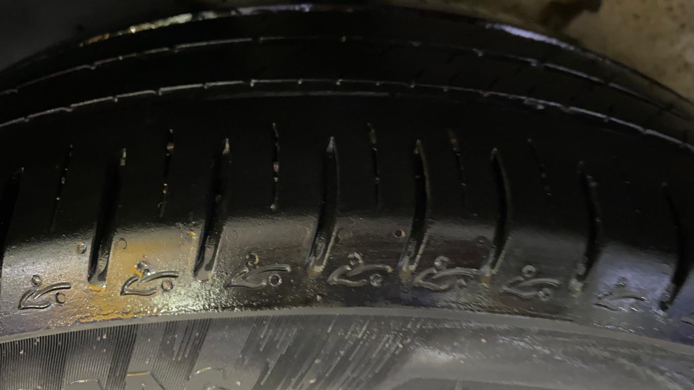 2024 Tata ALTROZ XMS PETROL, Petrol, Manual, 8,417 km, Right Rear Tyre Tread