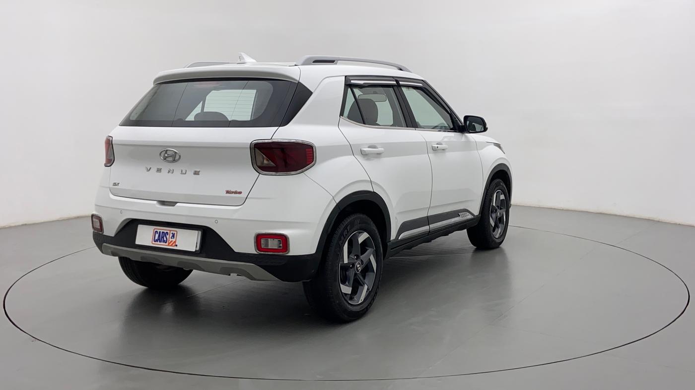 2021 Hyundai VENUE 1.0L Turbo GDI SX MT, Petrol, Manual, 16,134 km, Right Back Diagonal