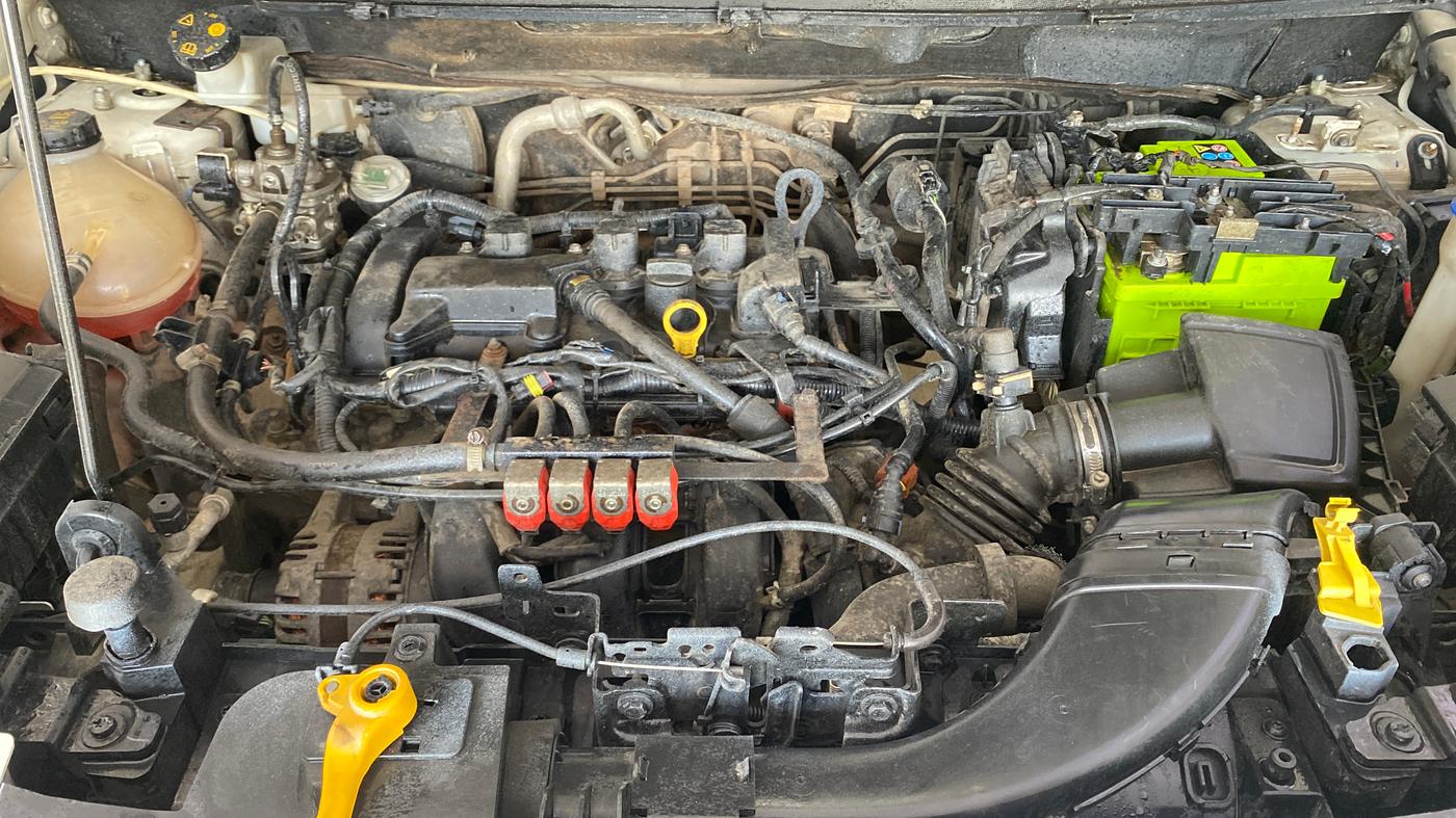 2019 Ford Ecosport TITANIUM + 1.5L PETROL AT, CNG, Automatic, 69,791 km, Engine View